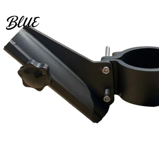 Aluminum Flag Pole Bracket Dual Mount Holder for Trailer Hitch Fits Outdoor Stand 2-2.25 Inch Receivers Heavy Duty RV Stand Camping Essential 2¼