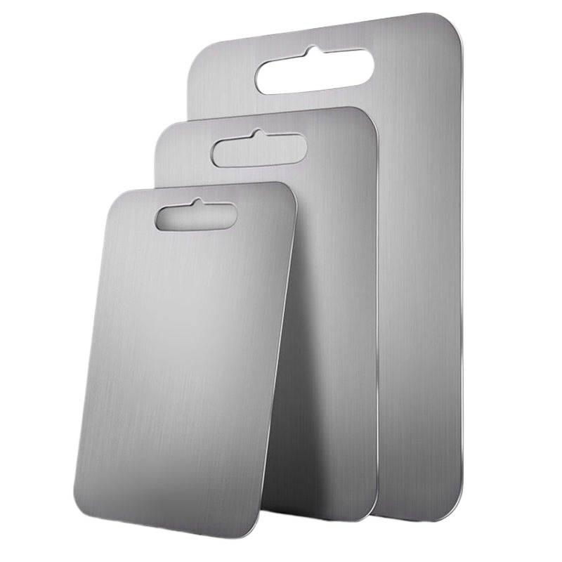 Thickened Stainless Steel Anti-Mold Chopping and Cutting Board for Kitchen Use