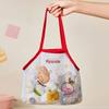 Wall-mounted Kitchen Hanging Bag Breathable Cartoon Mesh Bags Large Capacity Hollow Vegetable Storage Bag