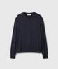 Daibeuin Loosed Fine Wool V-Neck Knit (Navy)