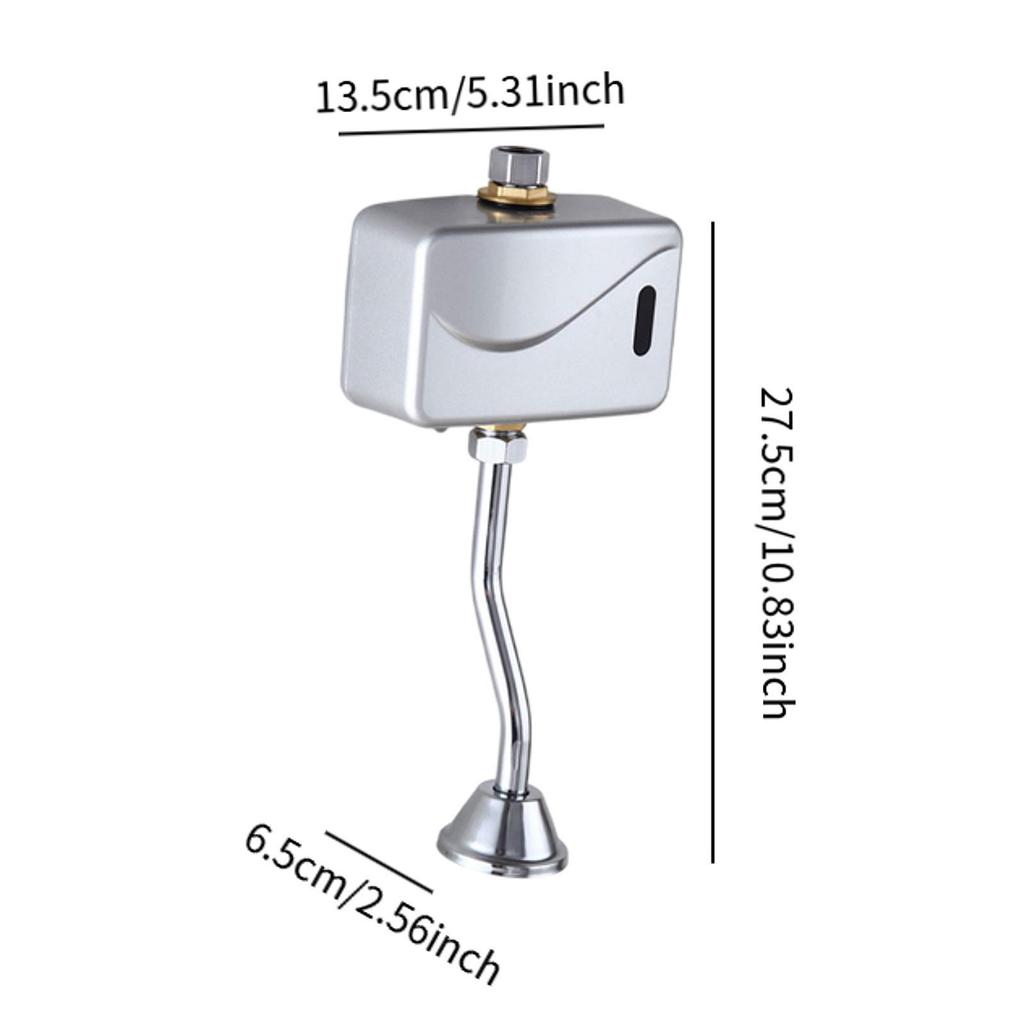 Smart Sensing Urinal Flusher Accessories Touchless Urine Flusher Valve for Airports Toilet Use Hotel Bathroom Supermarket