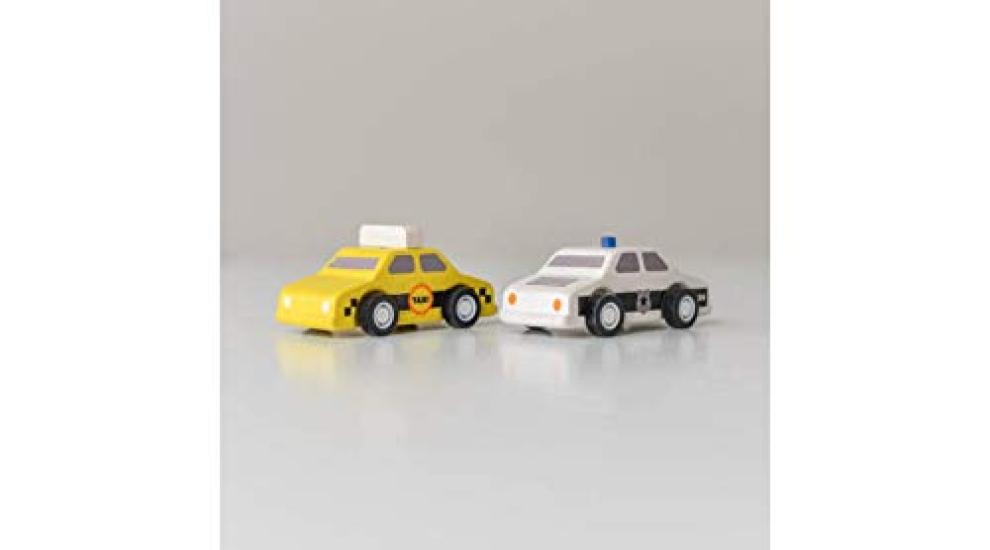 PLANTOYS 6073 Taxi och Polisbil