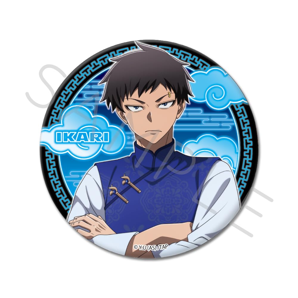 TV Anime [Tougen Anki] 2nd Edition Round Can Badges [8 Types In Total, Trading] 8-Piece Box