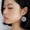 Geegee Mother of Pearl Drop Earring - White