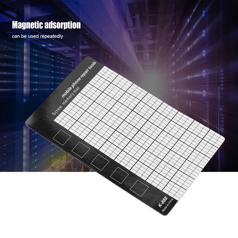 Portable K 888 Magnetic Screw Pad Memory Mat For Repair Tools Screw
