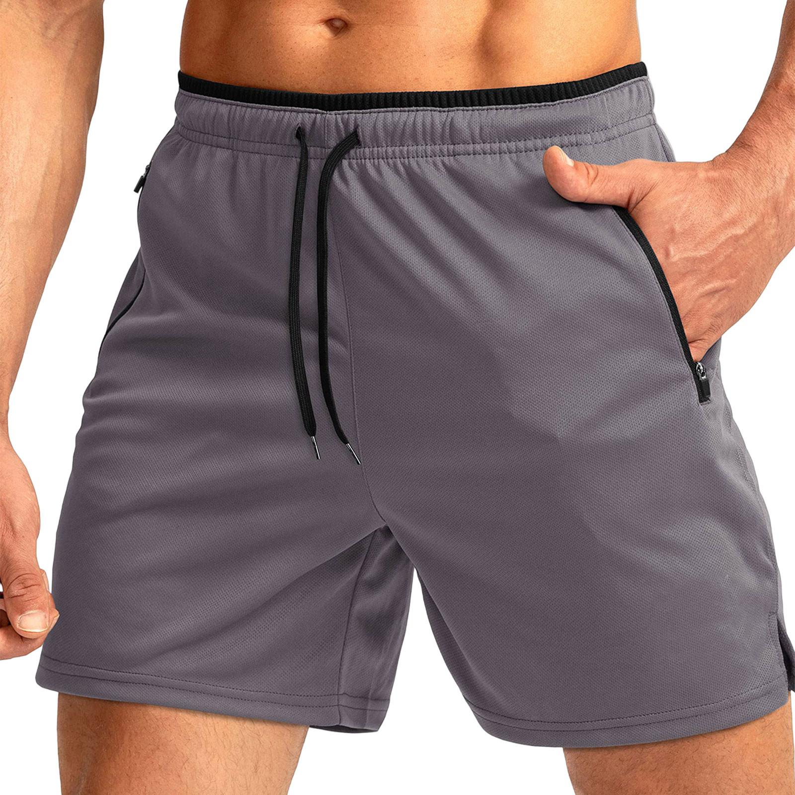 

Чоловічі спортивні бавовняні льонні повсякденні вільні шорти Повсякденні піжами з кишенями Шорти для бігу Штани M