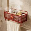 Moisture Resistance Faucet Storage Shelf Wall Mounted Kitchen Storage Rack  Bathroom