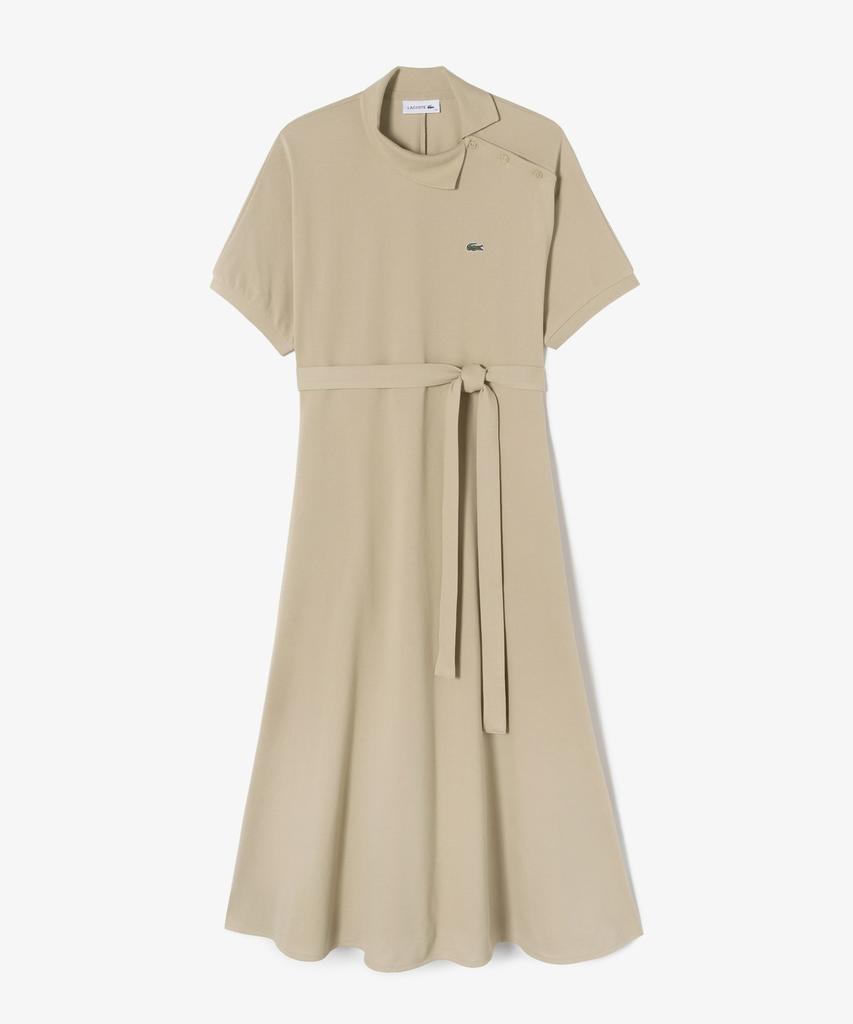 LACOSTE Women'S Diagonal Placket Polo Dress Ef508E-56G 02S