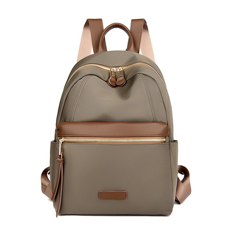 

Рюкзак женский легкий большой вместимости дорожный рюкзак хаки