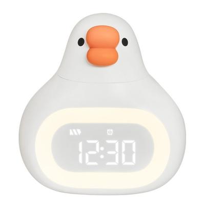 Creative Big Goose Alarm Clock LED Display USB Rechargeable Digital Alarm Clock Touch Control Snooze Mode