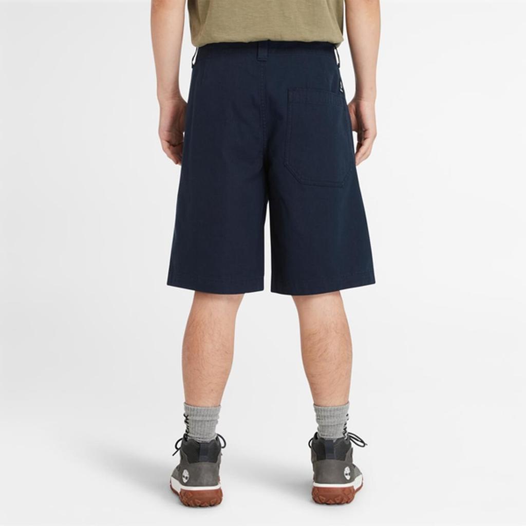 Timberland Men's Workwear Canvas Fatigue Shorts, Dark Sapphire, Size 34, TB0A5QBX4331