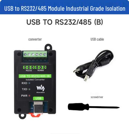 Industrial USB to RS232/RS485 Isolated Serial Converter Cable