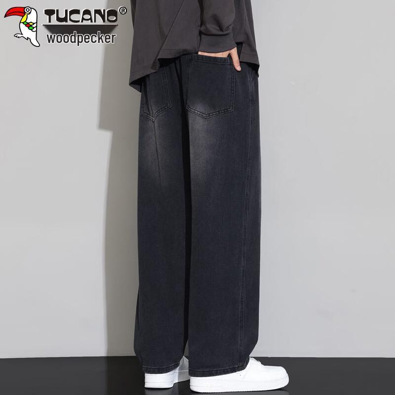 TUCANO Men's Loose Straight Casual Jeans