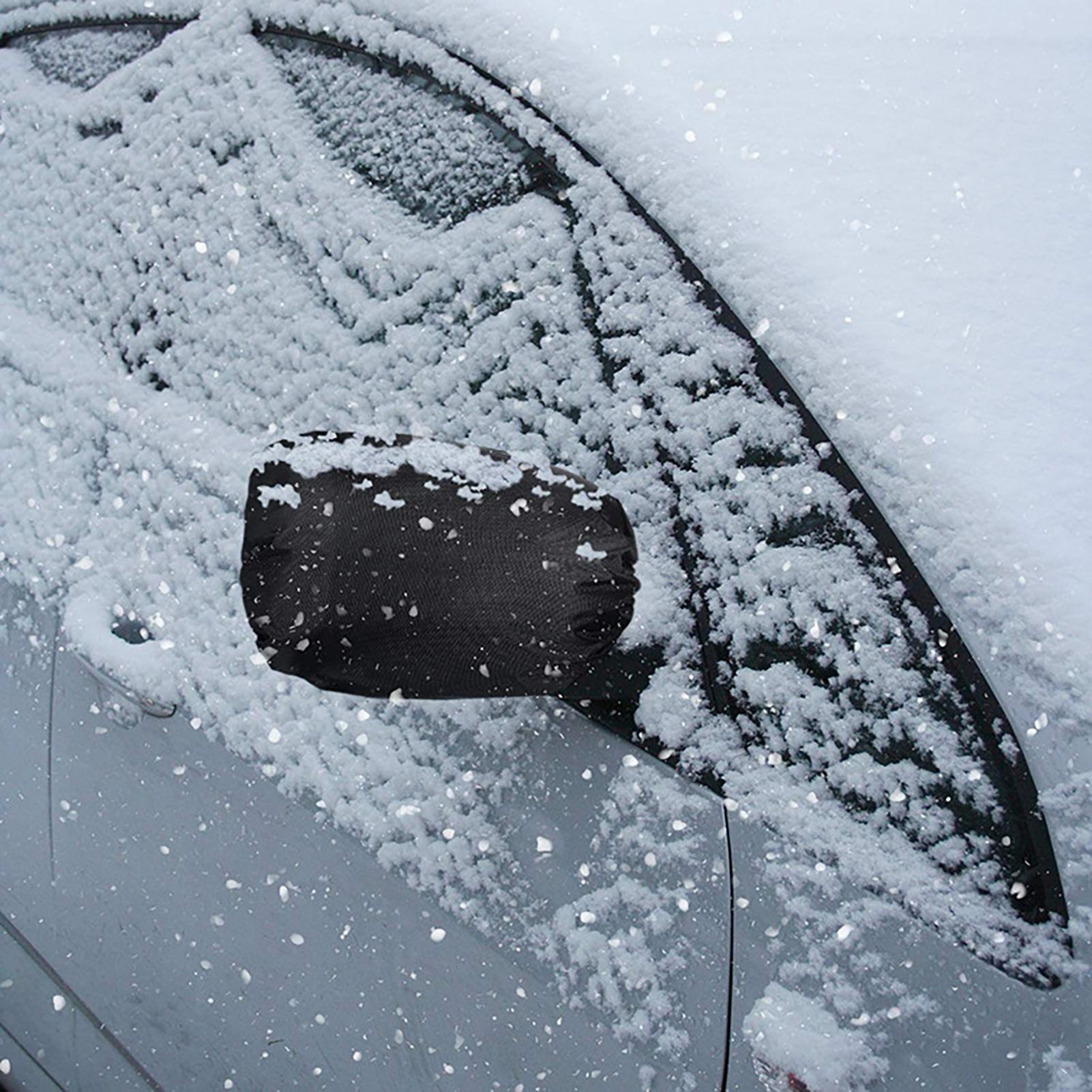 

Side View Mirror Cover Windproof Waterproof Auto Accessories Winter Car Mirror Covers For Sedans SUVs From Winter Summer Frost чёрный