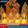 LED Handheld Christmas Pony Lantern Tree Pendant Toy