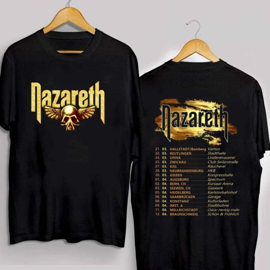 Nazareth march and april 2026 All Size Unisex T-Shirt Size S-4XL S