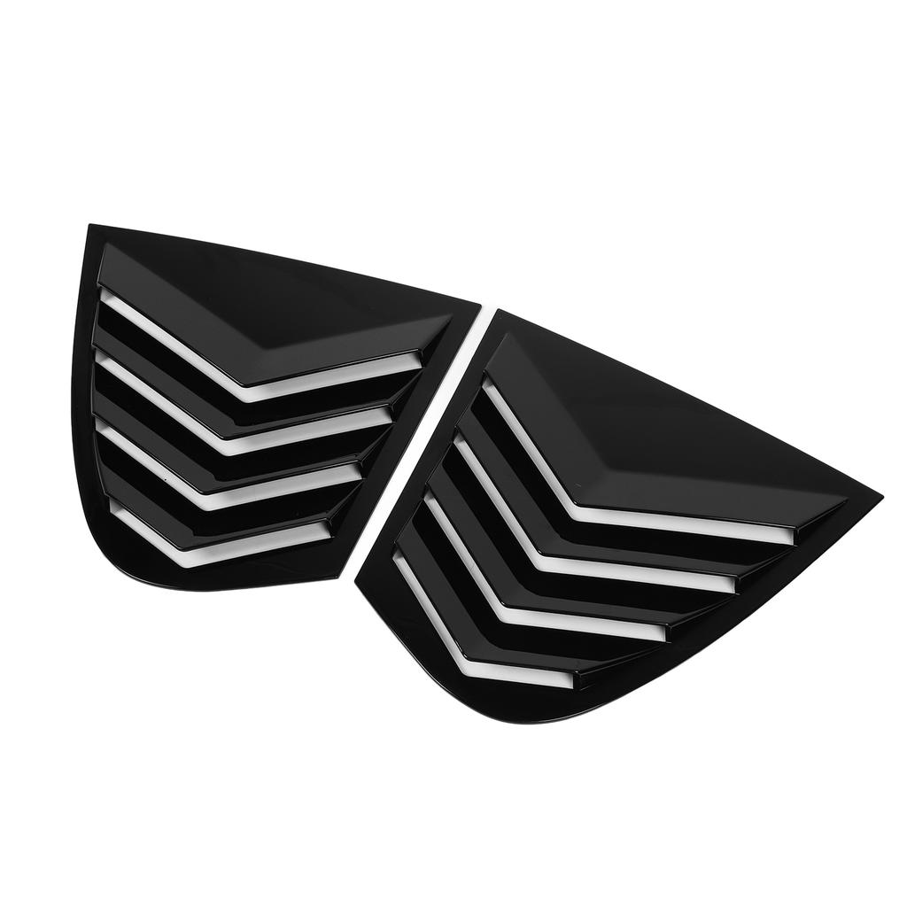 Par Dekseltrim for Bakrutejalusi på Bil Stilig Dekseltrim for Bakre Sidevindusjalusi for 5-serie