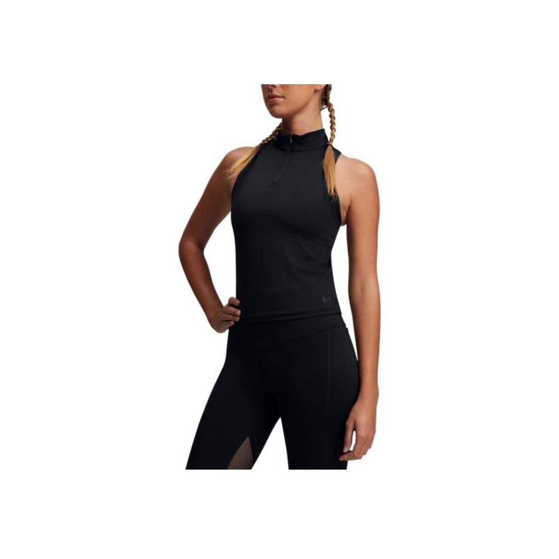 

Under Armour Vanish Elite Rush Дышащий Спортивный Модный Удобный Топ Майка без Рукавов Женские Топы Черный 1389874-001 M