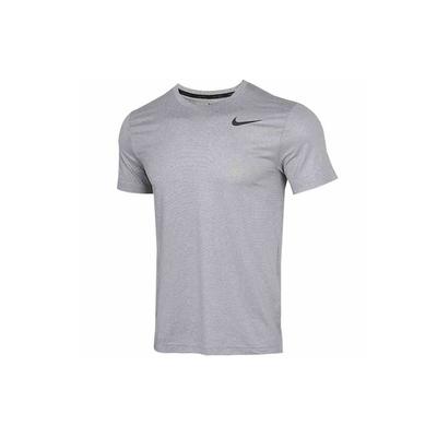 T Shirts Men's Gray Crew Neck Moderate Straight Fit CJ4612-084