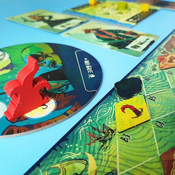 Faraway: Introductory Strategy Board Game - Inverse Calculation, Drafting, Set Collection (Ages 14+)
