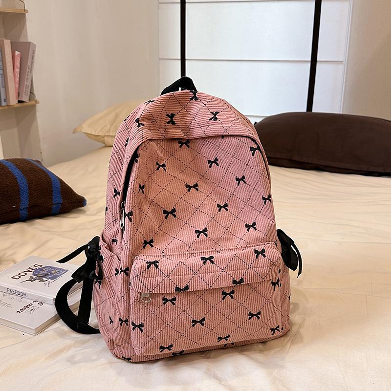 2025 summer new casual fashion hundred cute simple student computer bag large capacity outdoor travel backpack