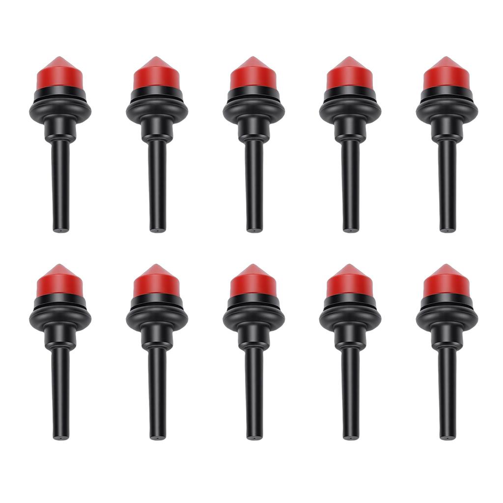 10 Pcs Coffee Machine Valve Pin Replacement for Jura Coffee Maker PP Plastic Valve Pin and Silicone Seal