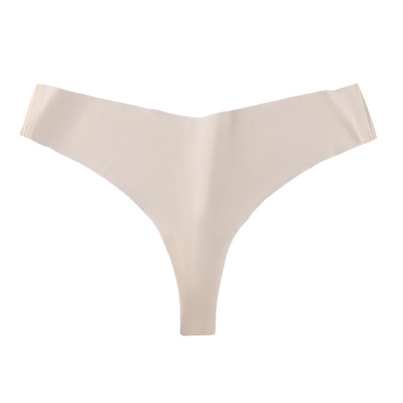 

3PCS Women s Ice Silk One-Piece Seamless Panties, Leopard Print Low Waist Butt Lifting Plus Size Triangle Briefs S