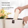 Portable Silicone Makeup Brush Holder - Waterproof Travel Storage Bag for Blush & Eyeshadow Brushes