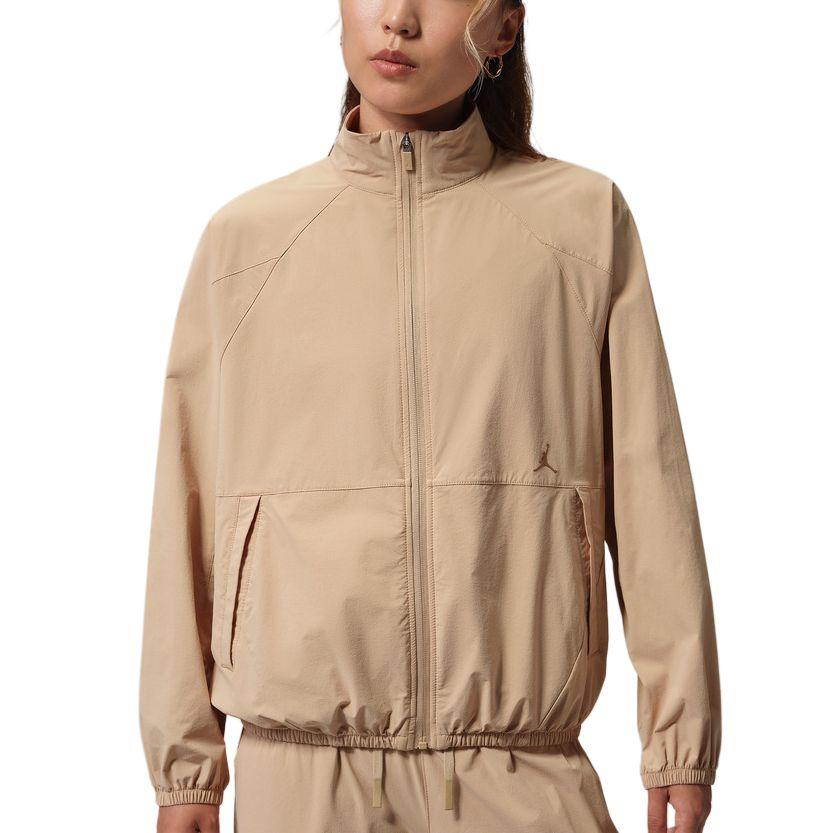 Jordan Stand Collar Zipper Solid Color Long Sleeve Jacket Women jackets HQ8896-244