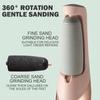 Heels Grinding Rasp Foot Cuticle Scrubber Callus Remover Electric Foot File Electric Pedicure Tools
