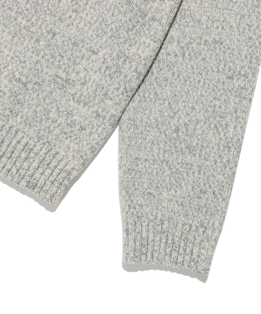 WACKY WILLY Big Lily Graphic Pullover Knit Grey