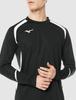 Volleyball Game Shirt, Long Sleeve, Moisture-Wicking, Quick-Drying, Junior Available, V2MA2123, Unisex, Black/White, Size M