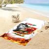 CR7 Print Beach Towel, Large Soft Quick Dry Towel for Beach Camping Swimming
