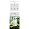 Portable Electric Desktop Air Purifier For Cars Small Households Negative Ion Odor Formaldehyde Mini Usb Hepa Ionic Air Purifier
