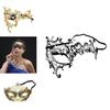 Exquisite Metallic Mask For Dance Parties And Festive Role-playing Halloween Eyemask