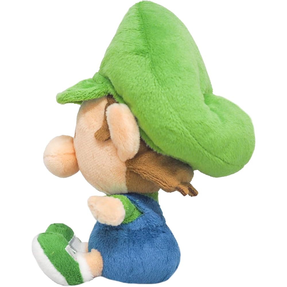 Sanei Boeki Super Mario All Star Collection Baby Luigi Plush Toy S Size 20cm