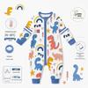 Bamboo Cotton Baby Sleeper: Split-Leg, Lightweight, Anti-Kick, All-Season Pajamas