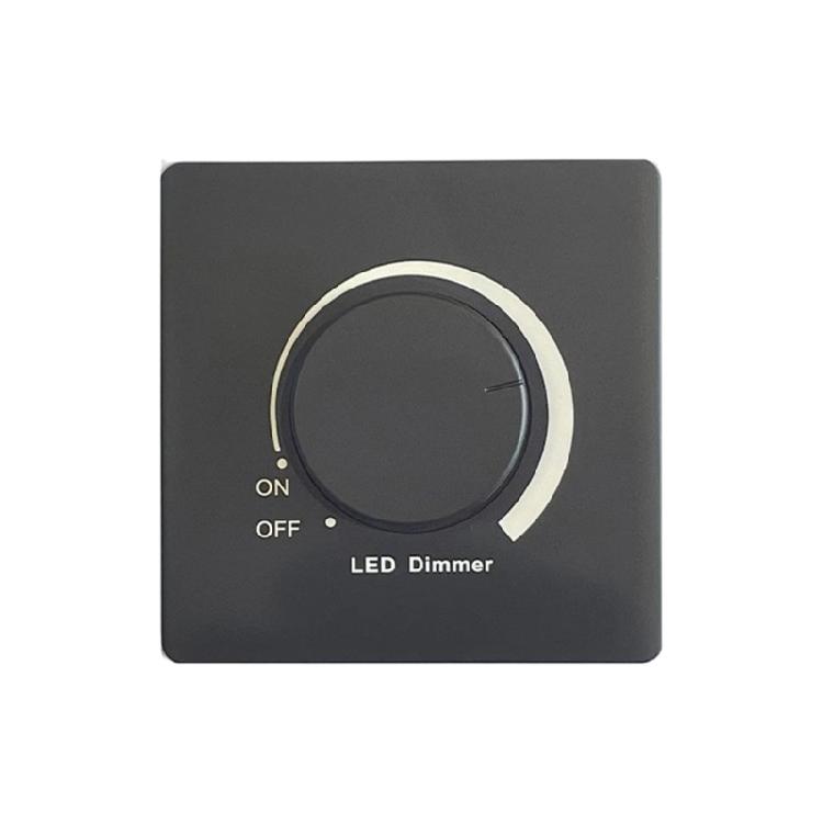 300W LED Dimmer Switches Rotary Knob Dimmer Switches Dimmable Lighting Solution Adjustable Controller Easy to Use