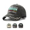 Heavy industry embroidery retro cap female big head circumference enlarged deep top pure cotton street hip hop baseball hat male