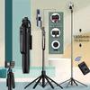 Portable Camera Tripod with Wireless Remote Control and 360° Rotation for Video Recording and Live Streaming