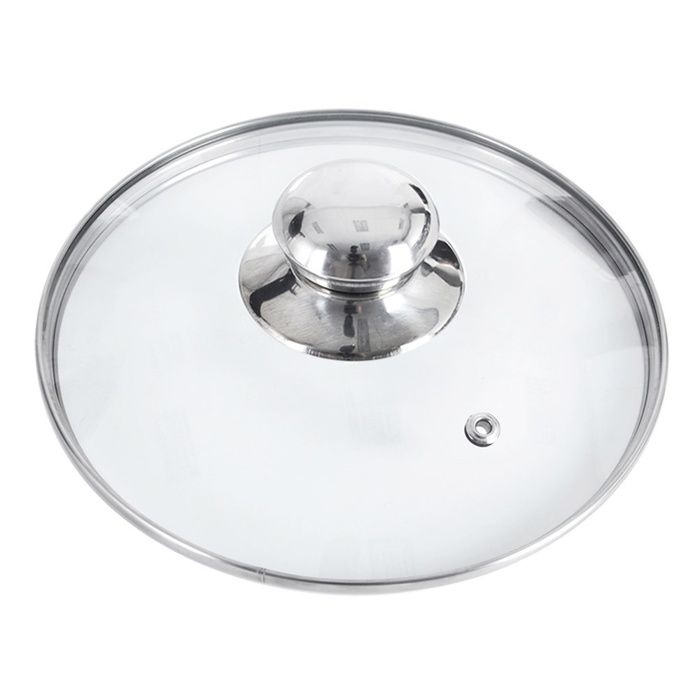 Couvercle en verre - Orion - 16 cm - Résistant à la chaleur - Transparent