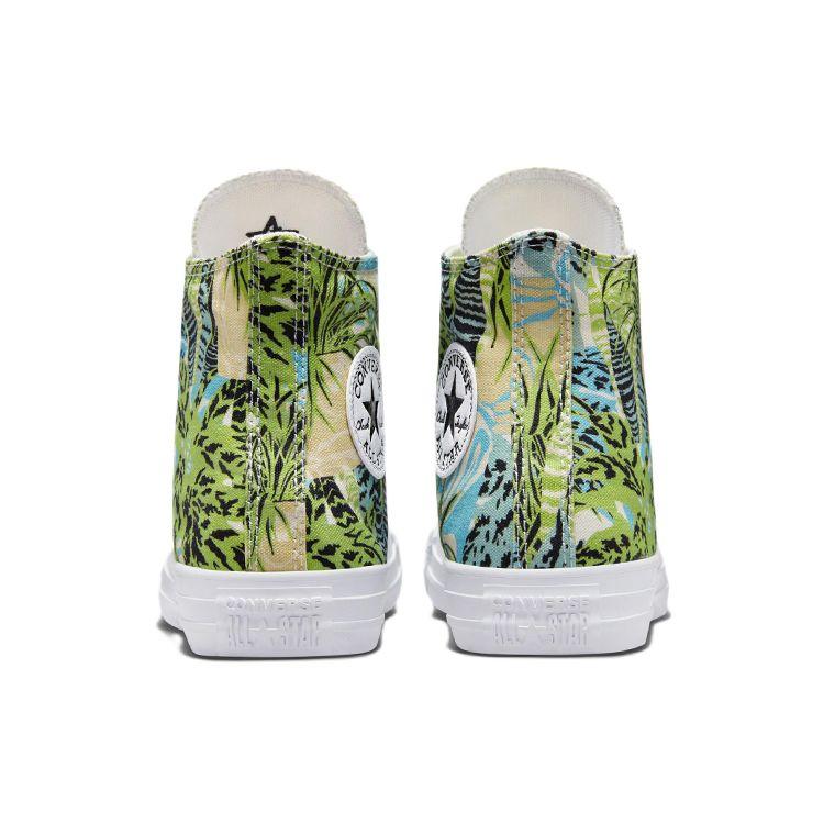 Converse Chuck Taylor All Star Casual Comfortable Durable High-Top Canvas Shoes Women Sneakers Grass-Green A00547C