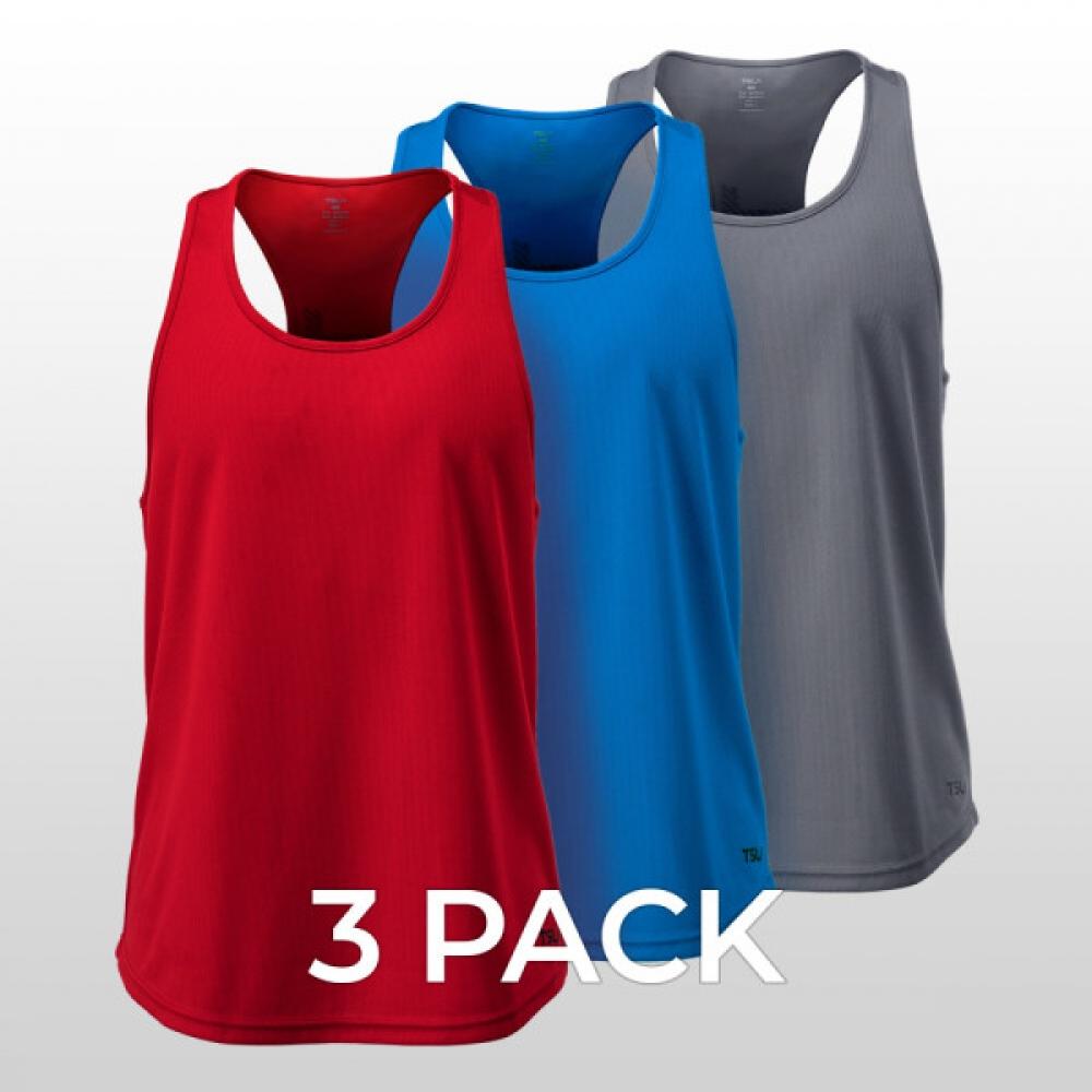 

TSLA Sleeveless Camis Hyperdry Mesh Sleeveless 3 Pack Set TMMTN33