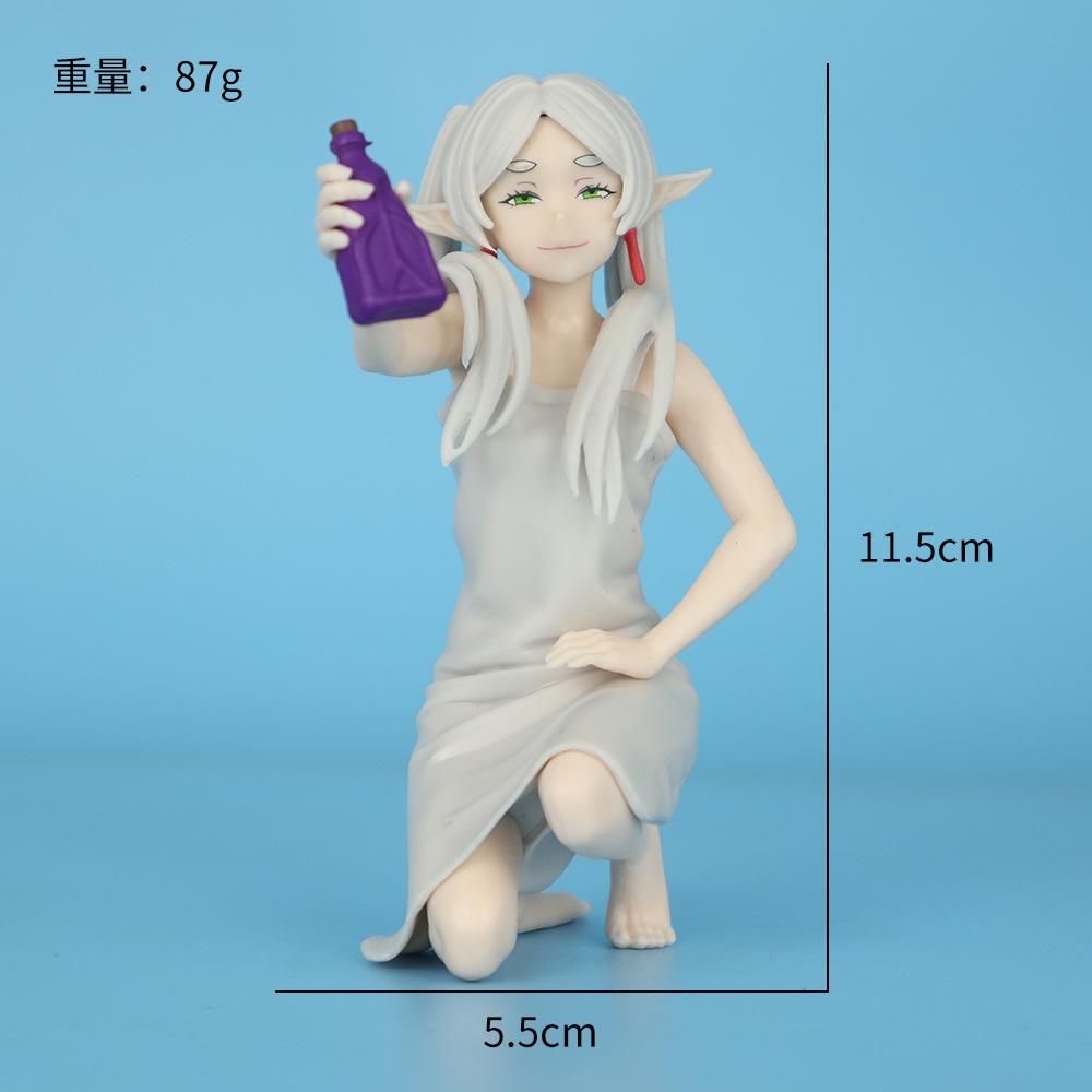 11.5cm Frieren Anime Mädchen Figur Frieren Beyond Journey's End Actionfigur Sammlermodell Spielzeug