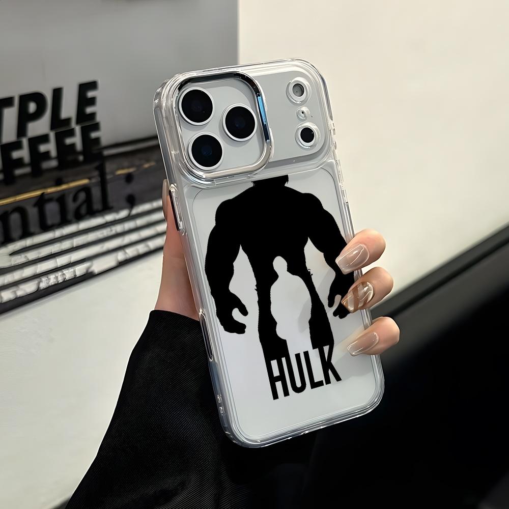 

Groot Hulk Wolverines Phone Case for Apple iPhone 17 Air 16 16e 15 14 13 12 11 Pro Max X Xs XR 8 Plus Luxury Clear Cover iPhone 8 Plus