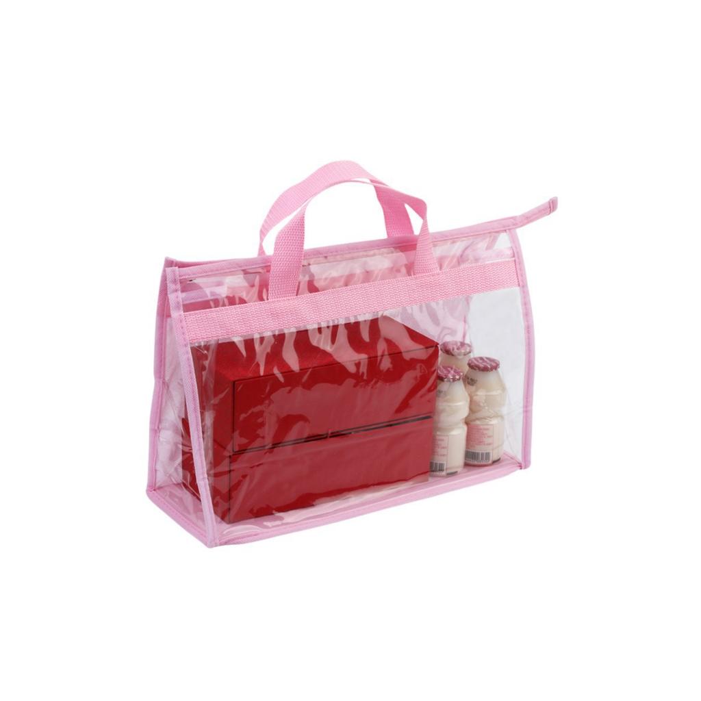 Luxury Transparent Dust Proof Storage Bag for Handbags, Waterproof Zipper Pouch for Wardrobe, Travel Toiletry Cosmetic Organizer KTB