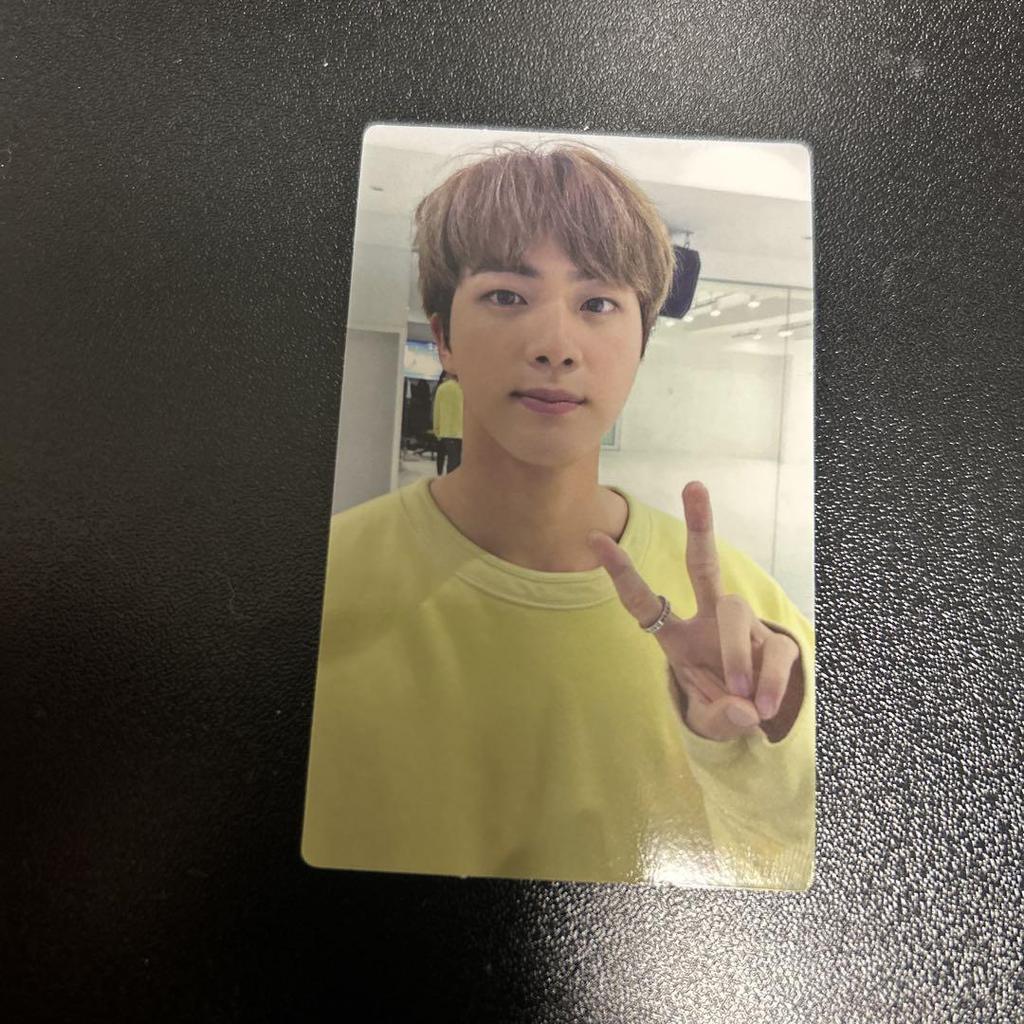 [USED] BTS Memories 2017 Blu-ray JIN Trading Card with Mount