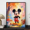 Disney Mickey Mouse forest mushroom squirrel butterfly diamond painting handmade diy mosaic art painting kit home decoration