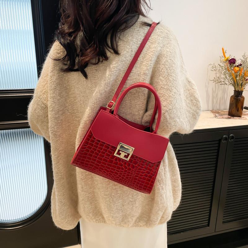Trendy Mini Square Tote Bag Chic Versatile Shoulder Bag For Everyday Use