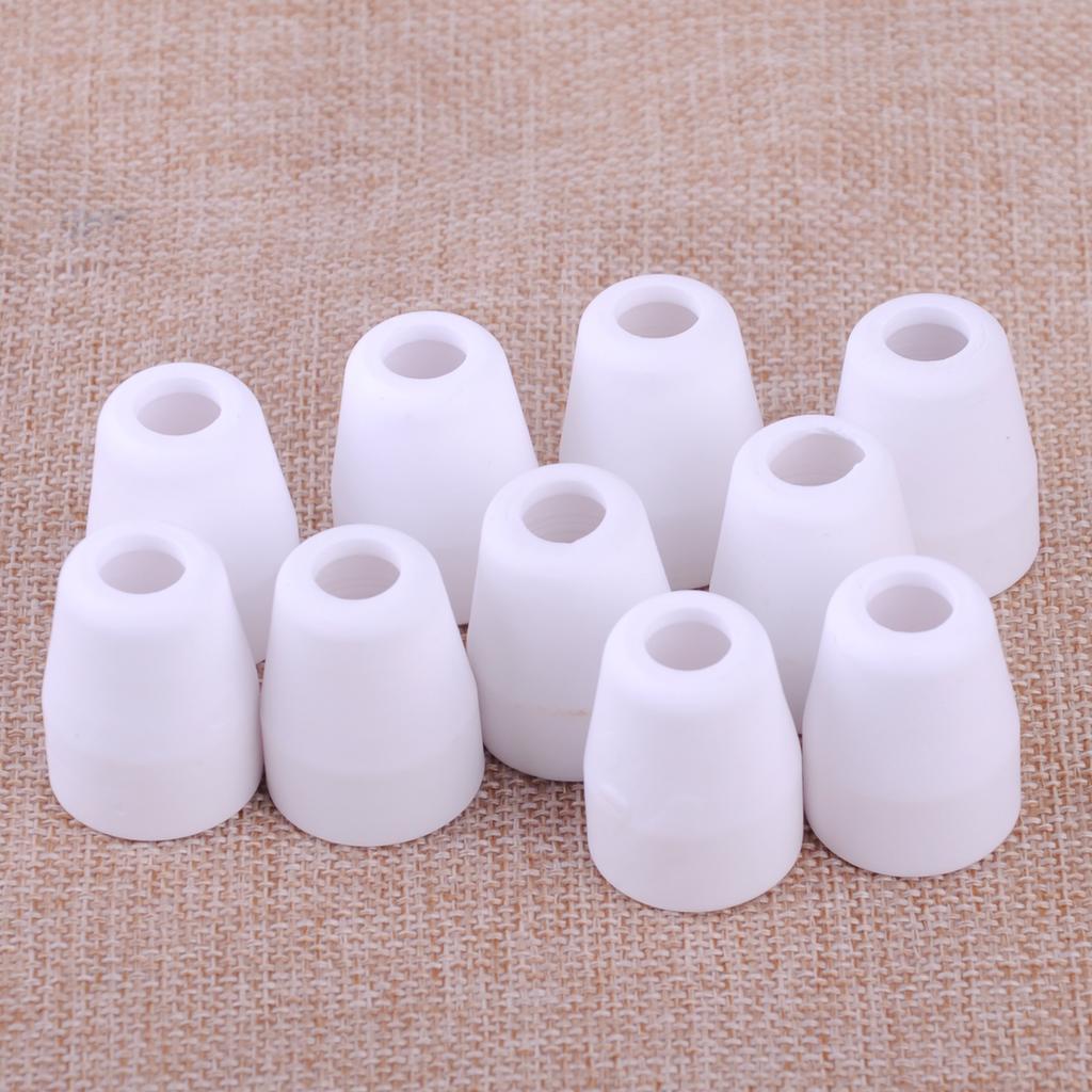 LETAOSK 50pcs Ceramics Plasma Shield Cups Fit for LG-40 PT-31 CUT40 CUT50 Cutter Cutting Torch
